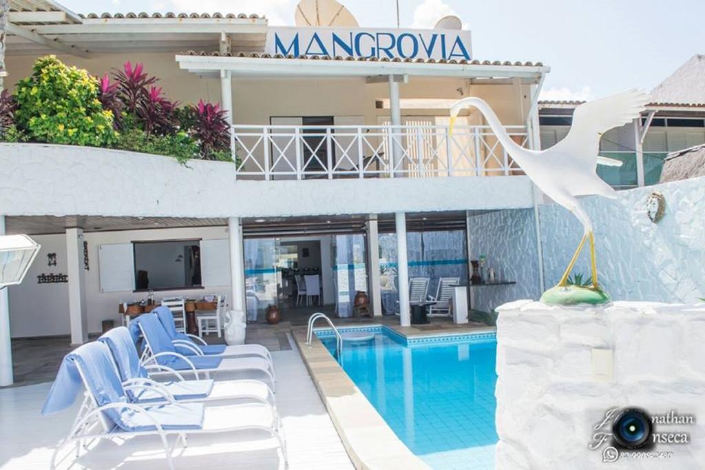 Hotel Pousada Mangrovia Barra de São Miguel Exterior foto